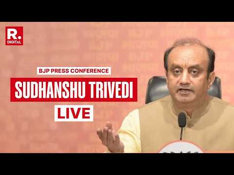 LIVE: Dr. Sudhanshu Trivedi Press Briefing at BJP Headquarters | Mamata Banerjee | Rahul Gandhi