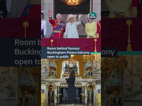 Visitors will be able to tour the rooms behind the most famous façade #itvnews #royals