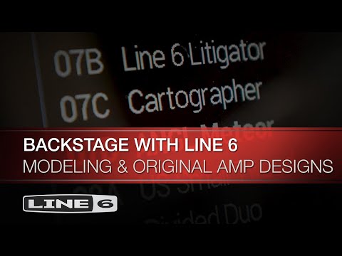 Line 6 | Backstage with Line 6 | Modeling and Original Amp Designs