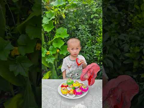 cute baby and dinosaur! p39 🦖🤣👶