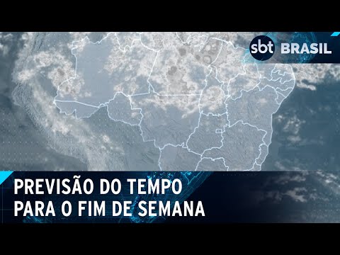 Chuva ganha intensidade no Norte, no Nordeste e no Sul no fim de semana | SBT Brasil (26/04/24)