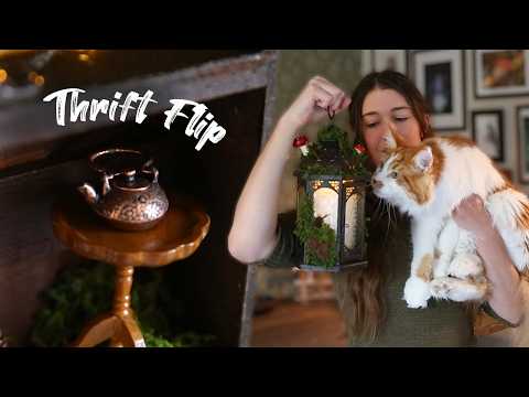 I Turned 3 Thrift Store Finds into items straight out of a fairytale - Cozy DIY Makeover