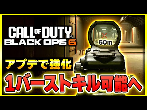 【CoD:BO6】冷静に射撃できれば、怪物キルタイムで撃ち勝てる武器がアプデで強化！【ぐっぴー】
