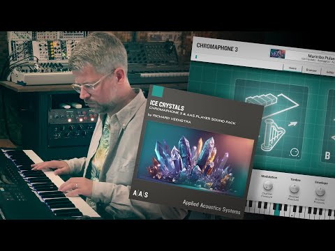 ID Parametric—Richard Veenstra jams with his Ice Crystals sound pack for Chromaphone 3