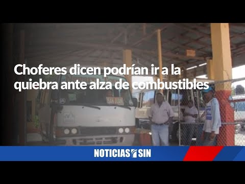 Choferes dicen podrían ir a la quiebra por alzas