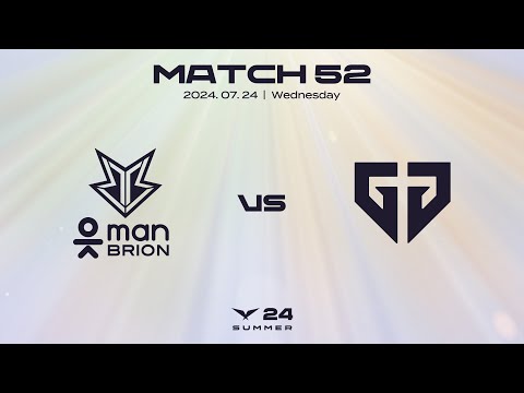 BRO vs. GEN | 매치52 하이라이트 | 07.24 | 2024 LCK 서머 스플릿