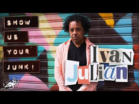 Ivan Julian shows us his eclectic collection at Super Giraffe Sound