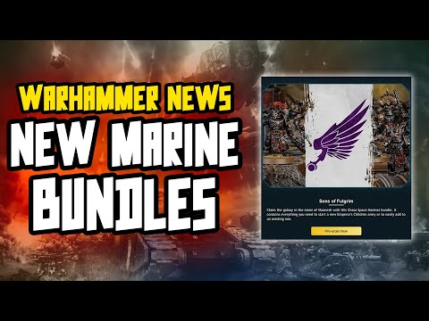 New Emperors Children & Iron Hands Bundles incoming