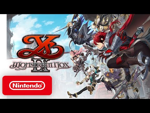Ys IX: Monstrum Nox - Announcement Trailer - Nintendo Switch