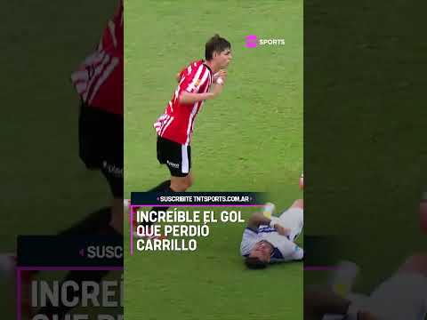 INCREÍBLE, GUIDO: CARRILLO PERDIÓ UN GOL HECHO EN ESTUDIANTES 😲