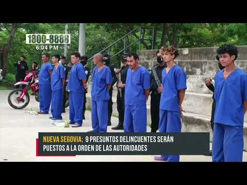 Policía Nacional no da tregua a la delincuencia en Nueva Segovia - Nicaragua