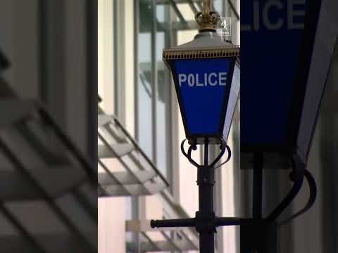 Police officer suspended after video shows a man being stamped on at Manchester Airport
