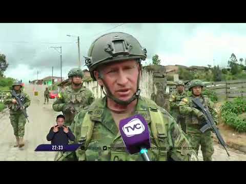 Ejército ecuatoriano realizó reconocimientos en los sitios de frontera con Colombia