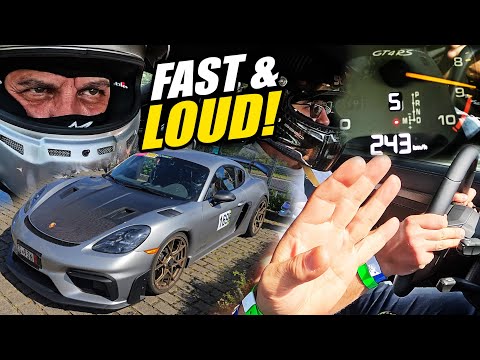 EARGASMIC & SCARY! 2x Porsche GT4 RS! // Nürburgring