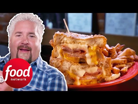 Just Guy Fieri OSING HIS MIND Over Cheese! | Diners, Drive-Ins & Dives