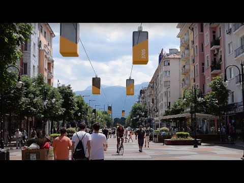 Half Company designs transport network that combines cable cars with AI