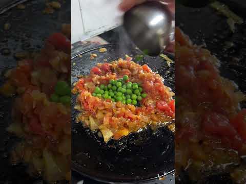 🌾 Leftover rice unique and simple Recipe #youtube #shorts