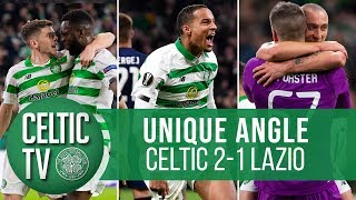 🎥 UNIQUE ANGLE: Celtic 2-1 Lazio | All the goals and THAT save!