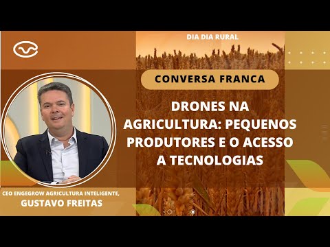 Drones na agricultura: pequenos produtores e o acesso a tecnologias