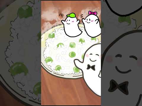 豆ごはんレシピと漫画 #料理 #レシピ#豆ごはん#レシピ漫画 #料理動画