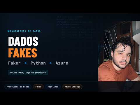 Gerando 25 Milhões de Transações Fake com Python e Faker (Fintech na Azure)