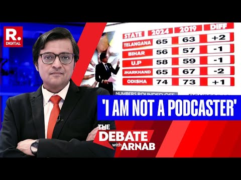 I Am A Journalist, Not A Podcaster: Arnab Fact Checks Political Analyst Pulla Rao Live On The Debate