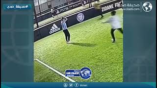 لاعبة تطقطق على الخصم