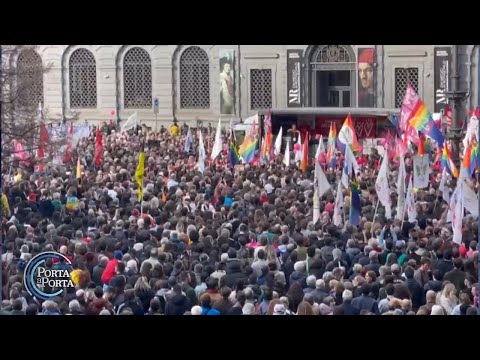 Figli coppie omogenitoriali, le città dove possono essere registrati - Porta a porta 18/05/2023