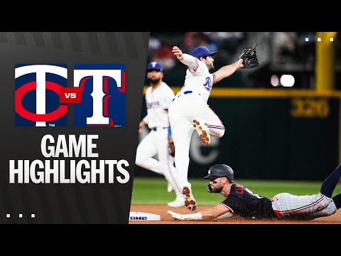 Twins vs. Rangers Game Highlights (9/24/25) | MLB Highlights