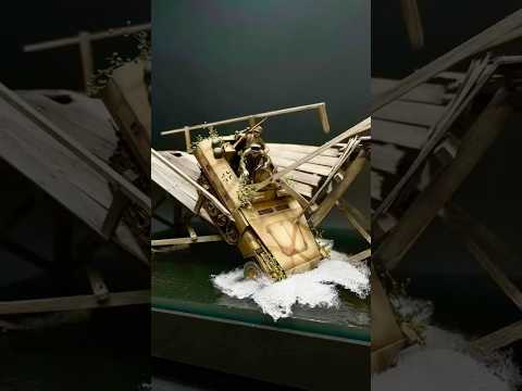 Sd Kfz 250 Diorama 1:35 Part 3🤩 #painting #automobile #miniature #military #ww2 #diy