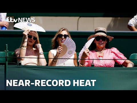 Temperatures soar towards record breaking highs as heatwave grips the UK | ITV News