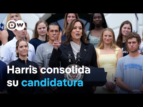 Kamala Harris elogia el inigualable legado de Biden