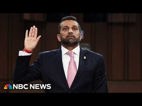 FBI Director Patel says his agency is 'putting the mission first' at Senate hearing