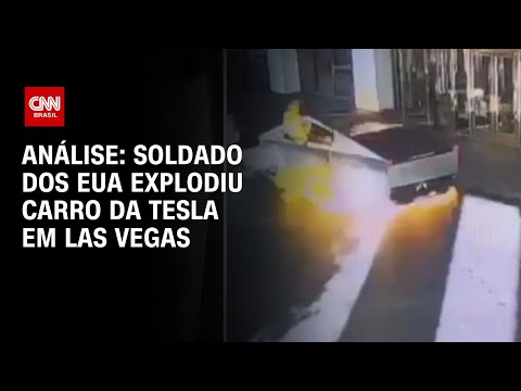 Análise: Soldado dos EUA explodiu carro da Tesla em Las Vegas | WW