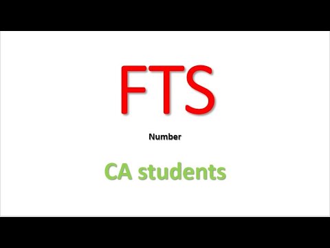 FTS || Complete information About FTS || CA Students