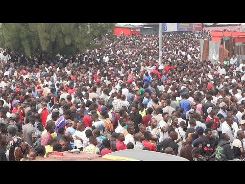 M23 holds rally in captured DRC city as fighters advance (2) | AFP