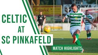 🍀 HIGHLIGHTS: Pinkafeld 1-6 Celtic | Griffiths on target and Young Celts star!