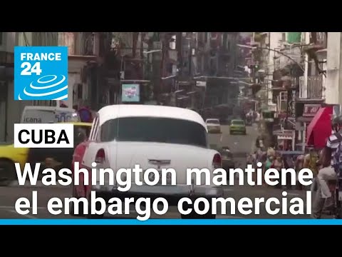 Presidente de Estados Unidos, Joe Biden, extendió por un año más el embargo a Cuba • FRANCE 24