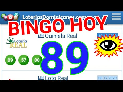 RESULTADOS de HOY...!! (( 89 )) BINGO HOY..! Loteria REAL DE HOY..! GANAR LAS LOTERÍAS MÁS PARA HOY