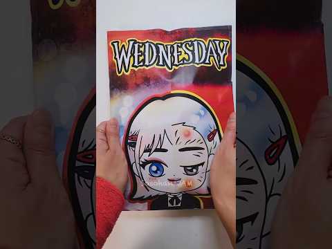 Wednesday season2 Enid Skincare makeup blindbag 웬즈데이 시즌2 이니드 스킨케어 메이크업 블라인드백 ASMR #wednesday #asmr