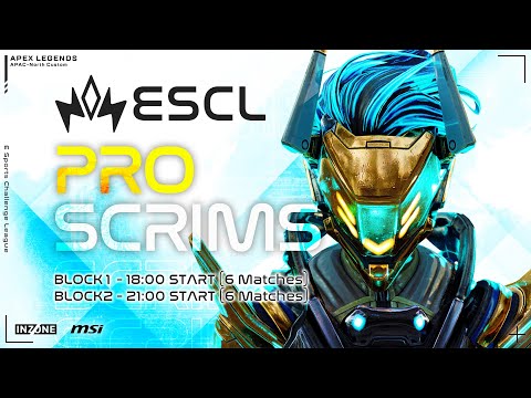 ESCL - ApexLegends Pro Scrims 9/18 Block 1【BC】 ESCL Radio #324