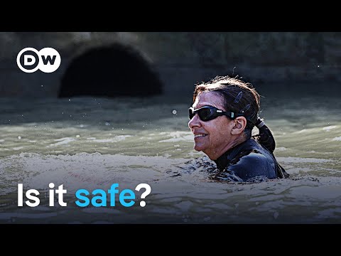 Mayor takes swim in the 'Toilet of Paris' | DW News