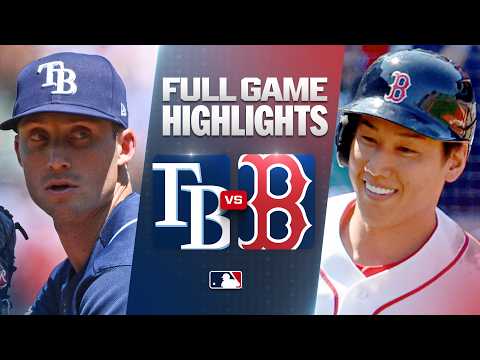 탬파베이 레이스 vs 보스턴 레드삭스: 1차전 전체 경기 하이라이트 (7월 17일) | 2026 MLB 시즌