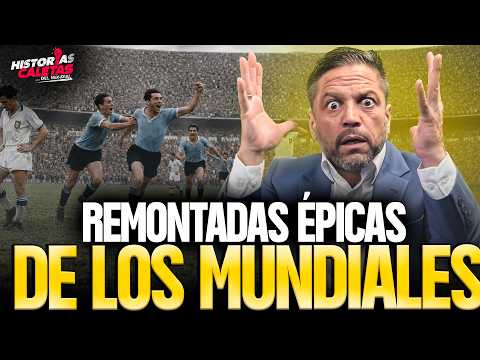 ⚽🔴HISTORIAS DE LAS REMONTADAS MÁS ÉPICAS DE LOS MUNDIALES #HISTORIASCALETAS