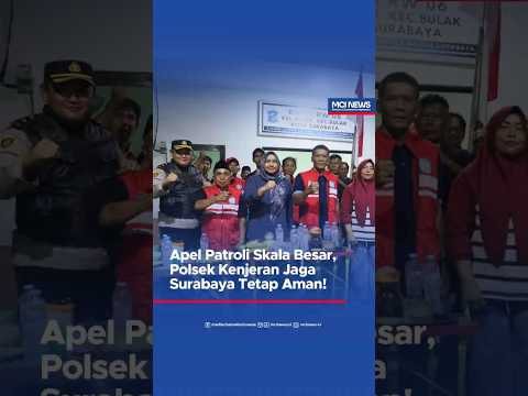 Video thumbnail Apel Patroli Skala Besar, Polsek Kenjeran Jaga Surabaya Tetap Aman