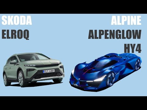 Skoda Elroq та Alpine Alpenglow Hy4! | ПАРИЖСЬКА ВИСТАВКА | ПроЕлектро | @MeGoElectricUA