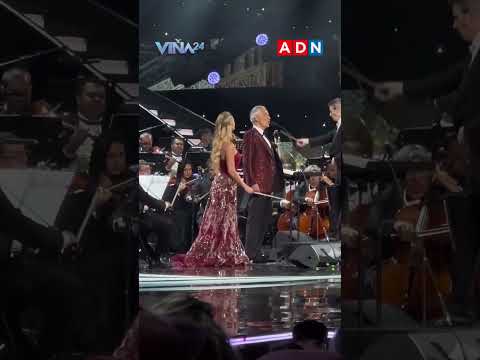El momento que impactó #viña2024 en la presentación de Andrea Bocelli