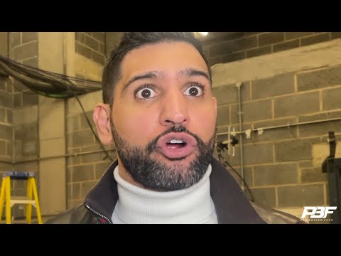 AMIR KHAN REACTS TO CHRIS EUBANK SR SAYING CHRIS EUBANK JR VS CONOR BENN FIGHT WON’T HAPPEN, KSI