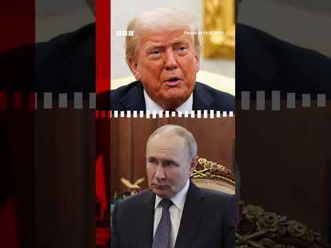 I'm 'disappointed but not done' with Putin, Trump tells BBC. #DonaldTrump #Exclusive #BBCNews