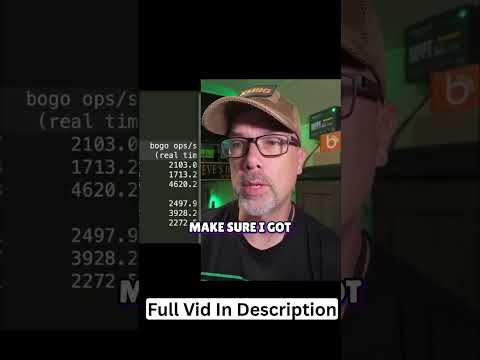 Pi 5 CRUSHES Benchmarks vs. Linux Mint XFCE! #shorts